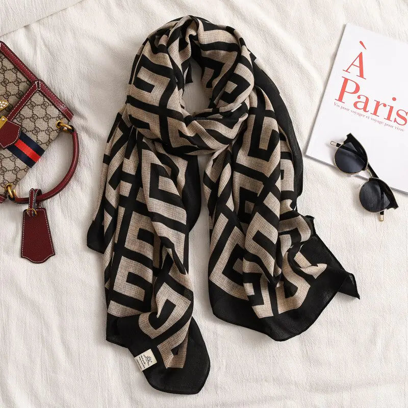 Plaid Scarf for Women Epic.Wish.Gifts