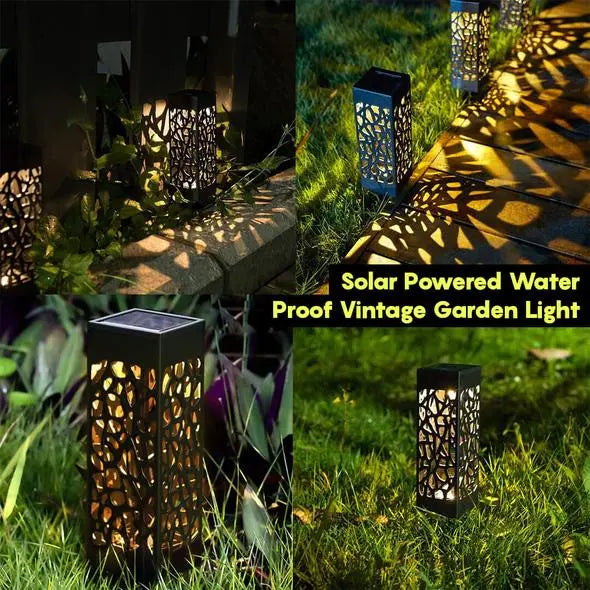 Solar Powered Waterproof Vintage Garden Light - Epic.Wish.Gifts