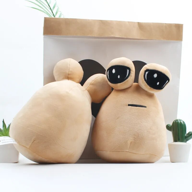 Pet Alien Pou Plush Toy 22cm Kawaii Alien Pet Doll Cute Pou Stuffed Toys Soft Pillow Plush Animal Gift Toys for Kids Girls Shop1102905364 Store