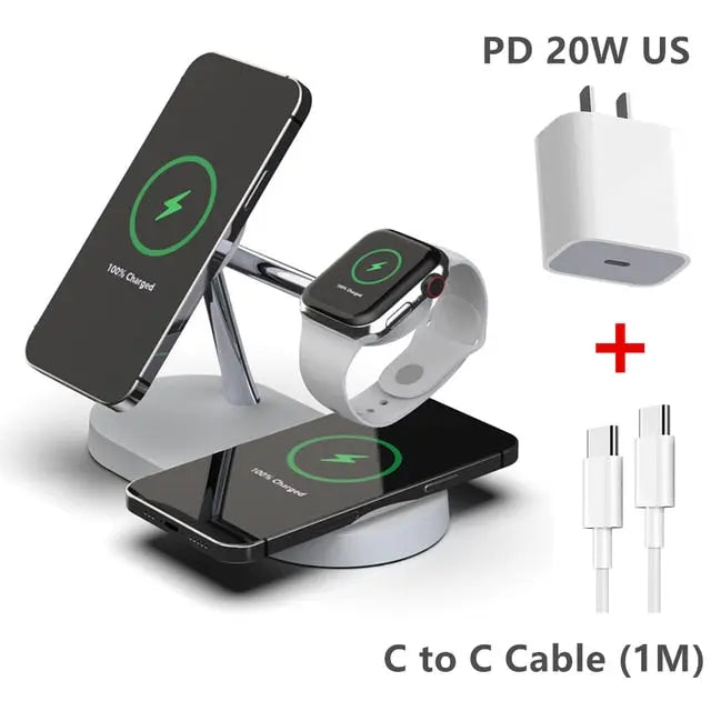 3-in-1 Wireless Magsafe Charger Stand - Epic.Wish.Gifts