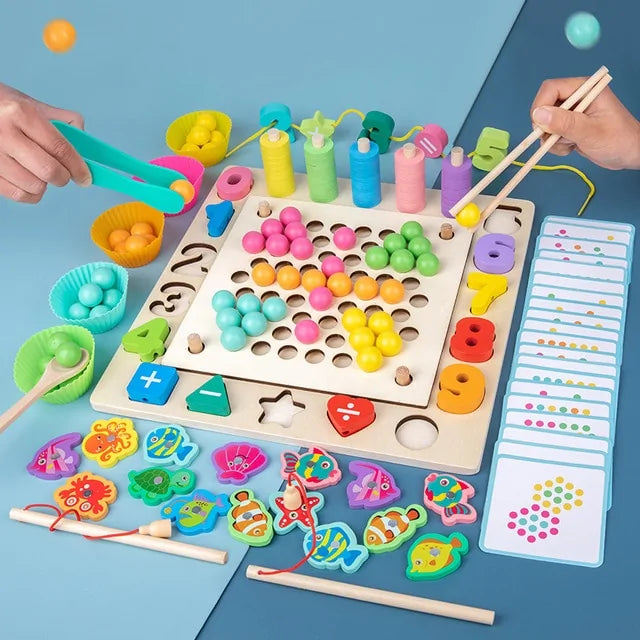 Kids Puzzle Board Math Game Epic.Wish.Gifts