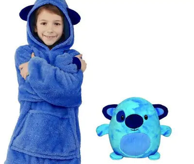 Kids Pets Blanket Hoodie Soft Plush Epic.Wish.Gifts