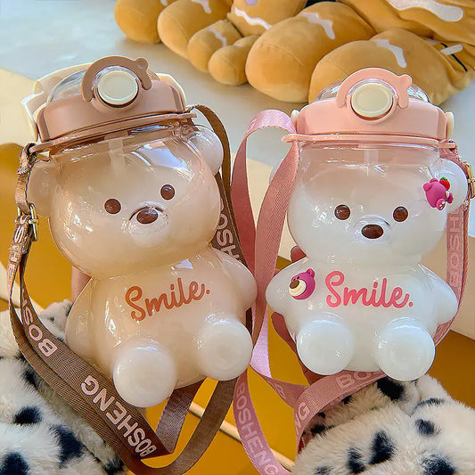 Kawaii Bear Water Bottle Epic.Wish.Gifts