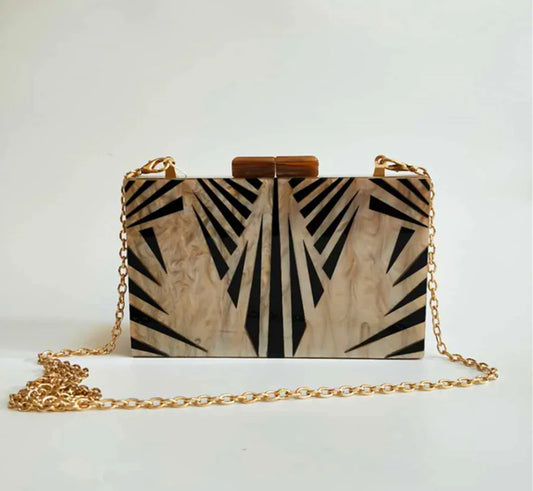 Luxe Clutch -Black Epic.Wish.Gifts