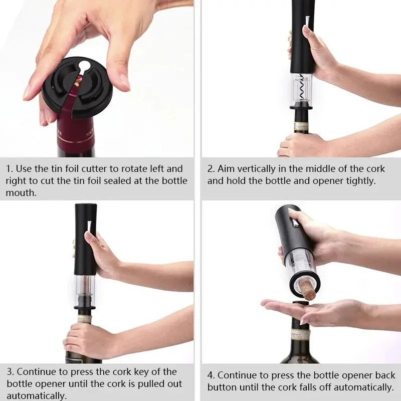 Automatic Wine Bottle Opener - Epic.Wish.Gifts