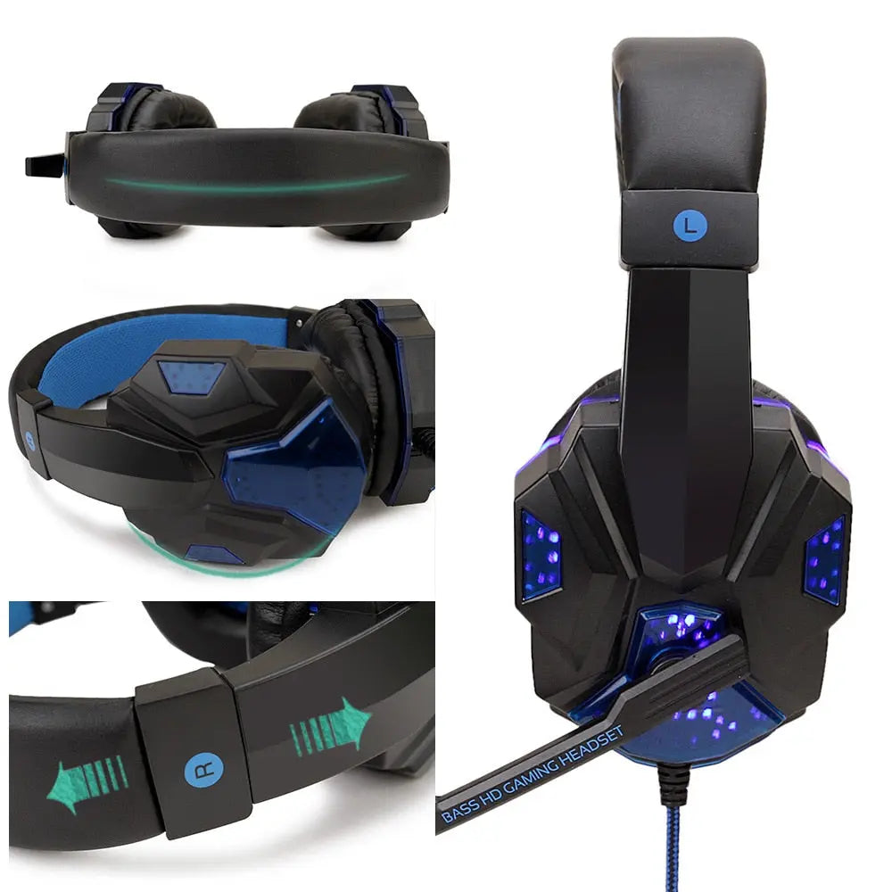 Led Light Wired Gamer Headset - Epic.Wish.Gifts