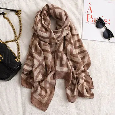 Plaid Scarf for Women Epic.Wish.Gifts