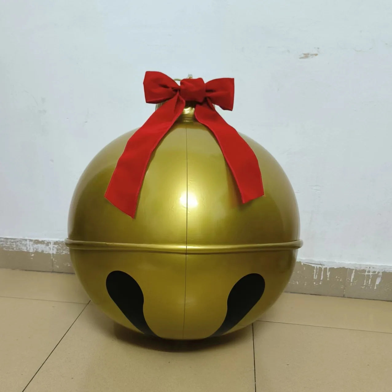 Christmas Ornament Ball Outdoor Pvc 60CM Inflatable Decorated Ball PVC Giant Big Large Balls Xmas Tree Decorations Toy Ball Be A Richer Store