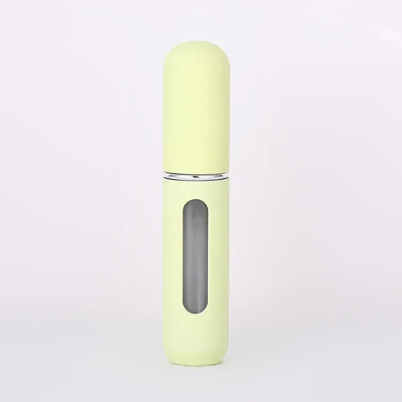 Candy Color Mini Travel Portable Bottom Filling Perfume Bottle - Refillable Fine Mist Spray Beauty Spring Store