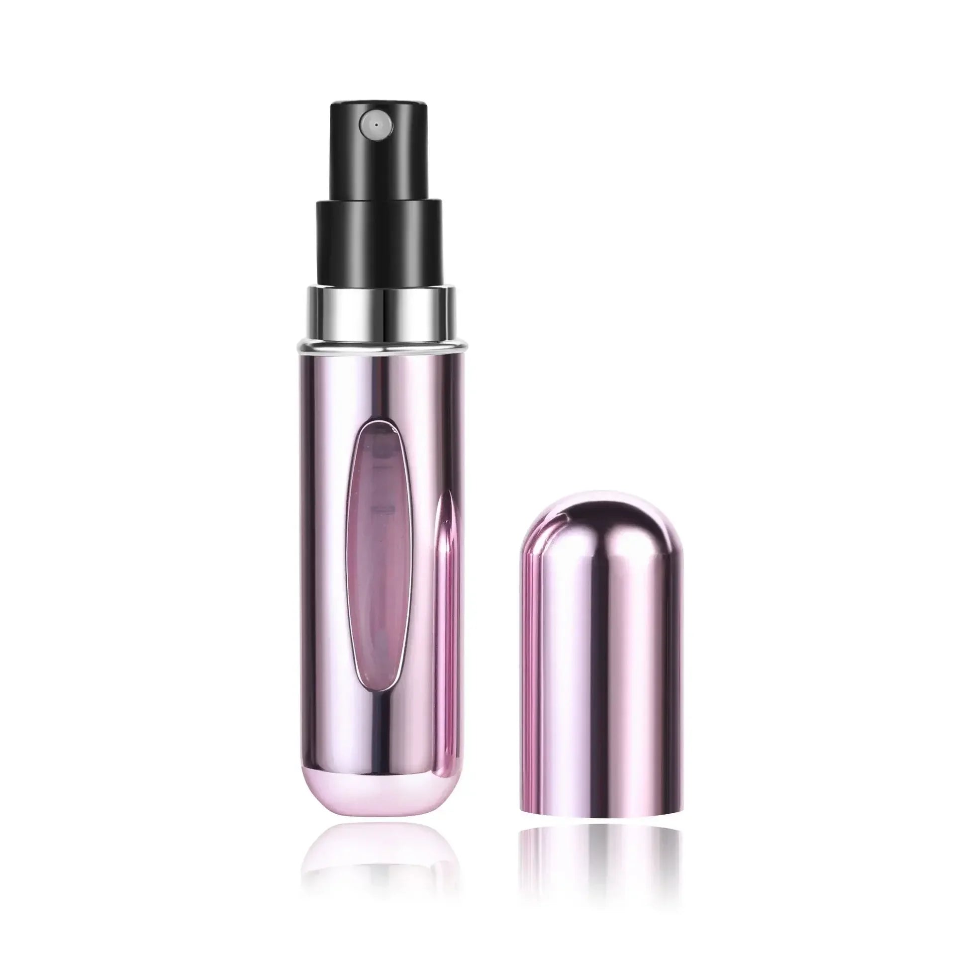 Candy Color Mini Travel Portable Bottom Filling Perfume Bottle - Refillable Fine Mist Spray Beauty Spring Store