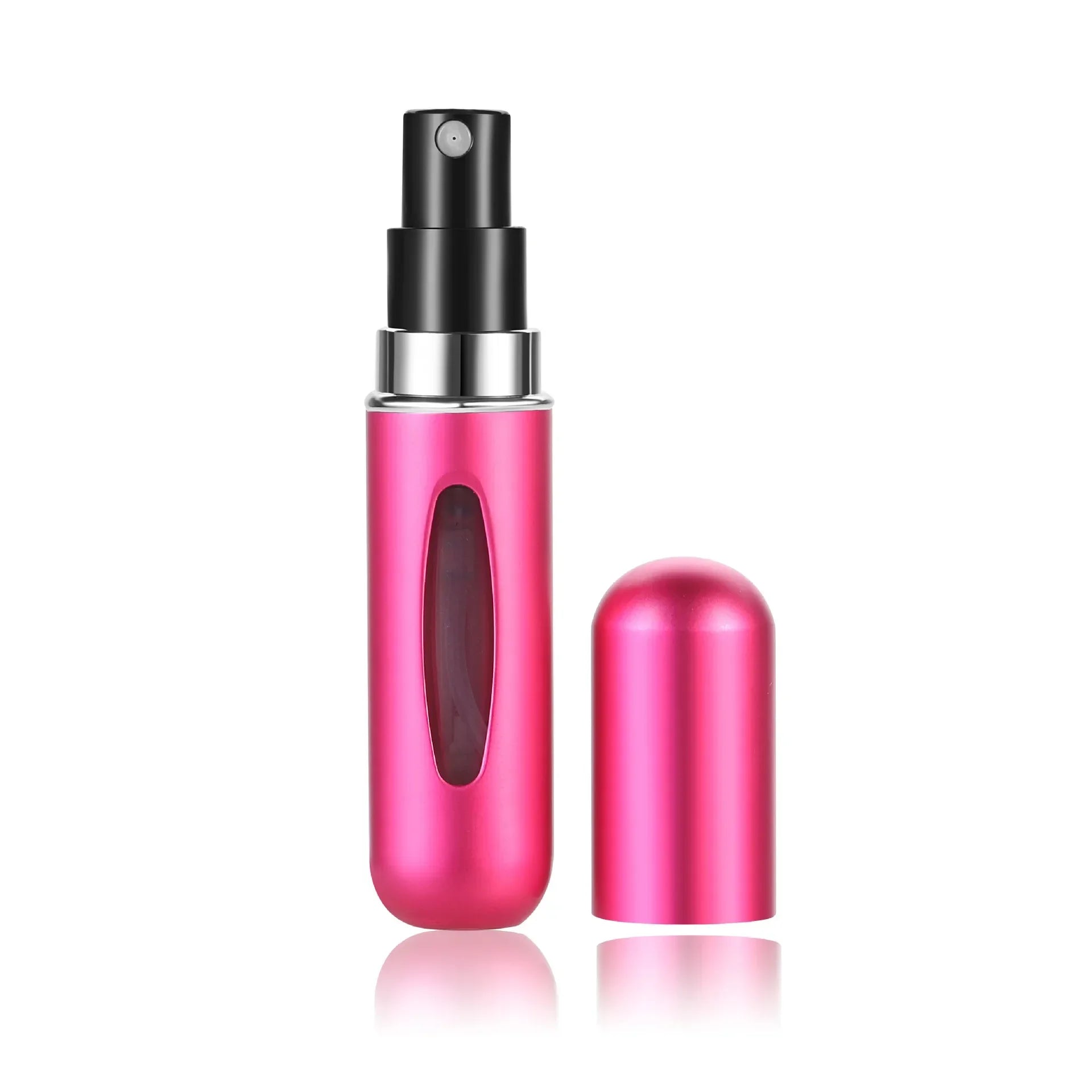 Candy Color Mini Travel Portable Bottom Filling Perfume Bottle - Refillable Fine Mist Spray Beauty Spring Store