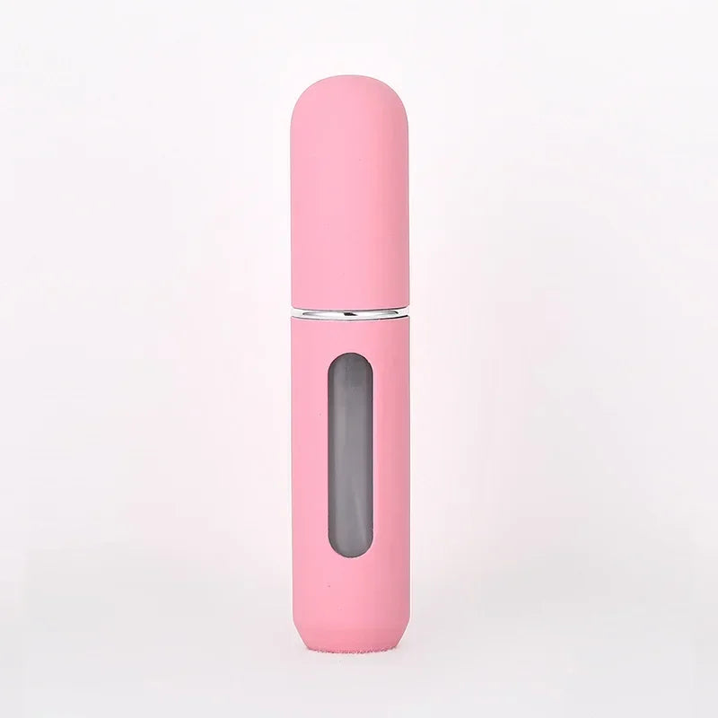 Candy Color Mini Travel Portable Bottom Filling Perfume Bottle - Refillable Fine Mist Spray Beauty Spring Store