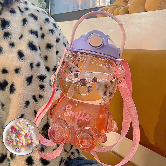 Kawaii Bear Water Bottle Epic.Wish.Gifts