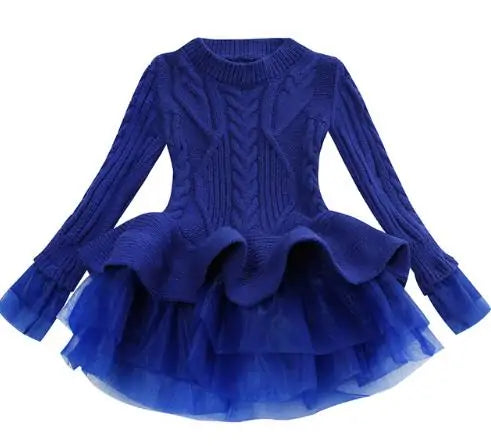 Kids Winter Knitted Chiffon Epic.Wish.Gifts