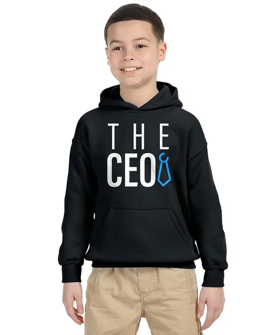 The CEO Unisex Kids Hoodie Epic.Wish.Gifts