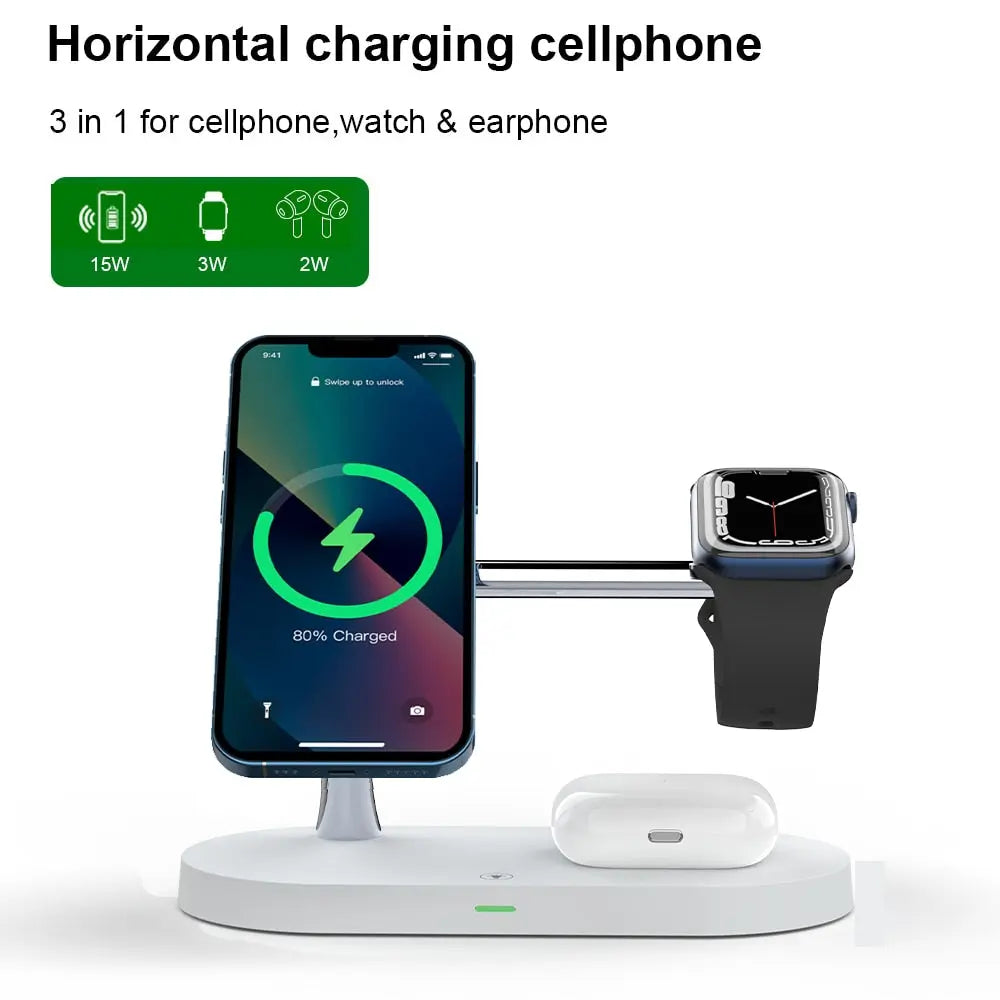 3-in-1 Wireless Magsafe Charger Stand - Epic.Wish.Gifts