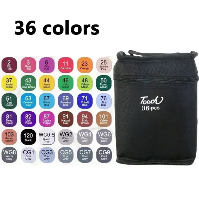 168 Color Marker Pen Set Epic.Wish.Gifts