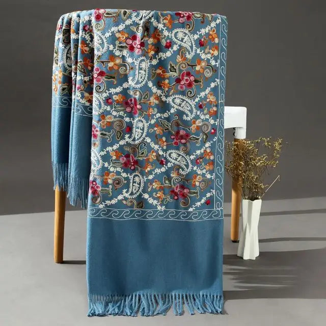 Pashmina Women Shawls Embroidery Epic.Wish.Gifts