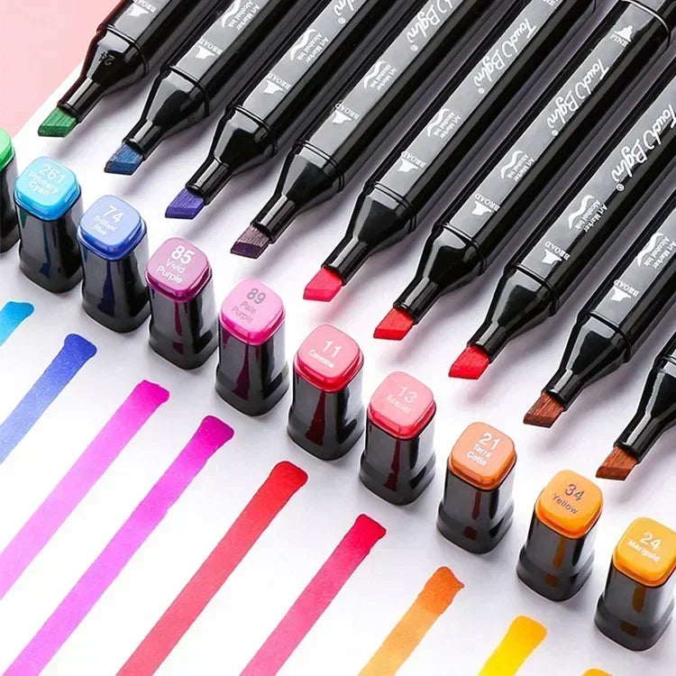 168 Color Marker Pen Set Epic.Wish.Gifts