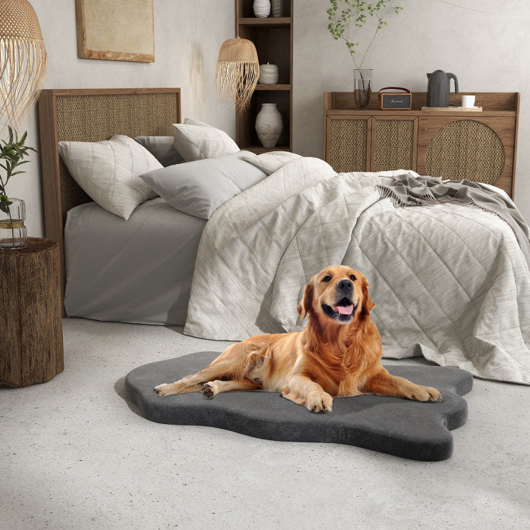 Orthopedic Dog Bed with Memory Foam Support for Large Dogs Doba