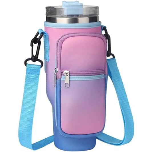 Water Bottle Carrier Bag Fit For 40oz Tumbler With Handle - Epic.Wish.Gifts