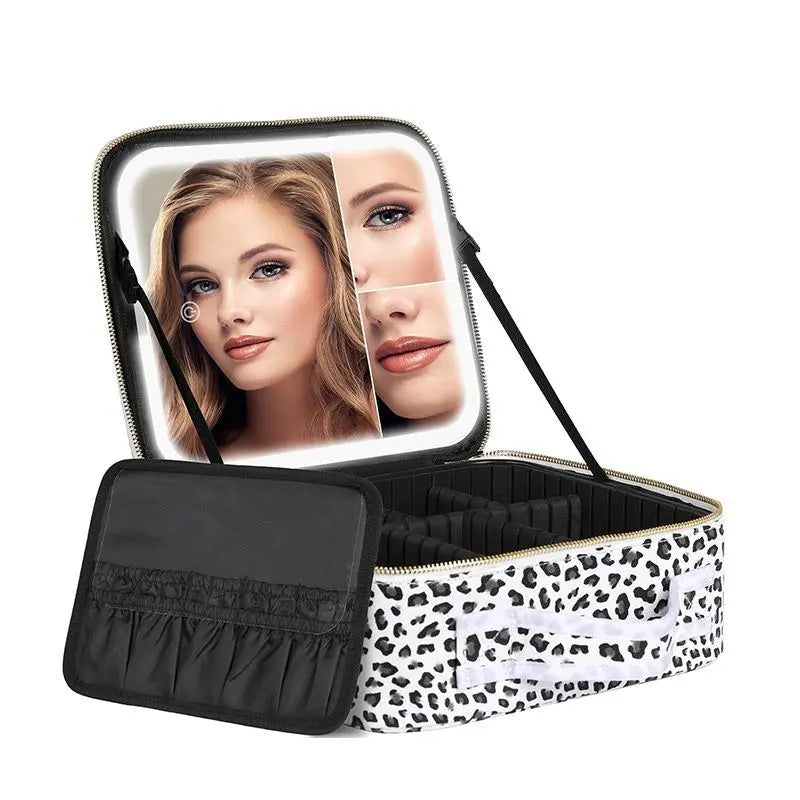 Make-up Accessories Travel Makeup Bag With Light Up Mirror - Epic.Wish.Gifts