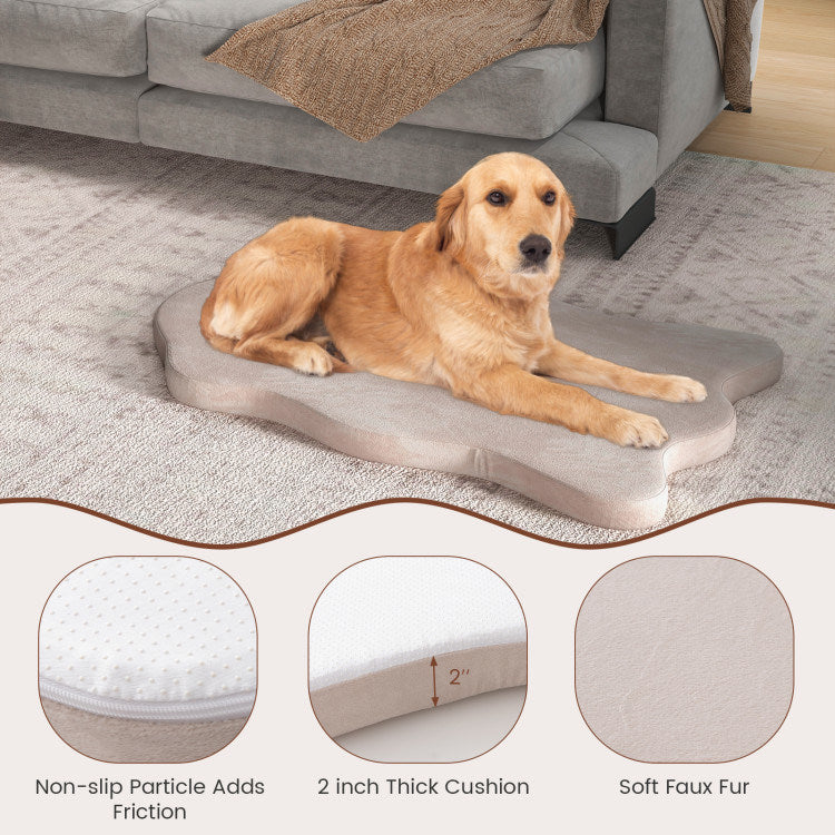 Orthopedic Dog Bed with Memory Foam Support for Large Dogs Doba