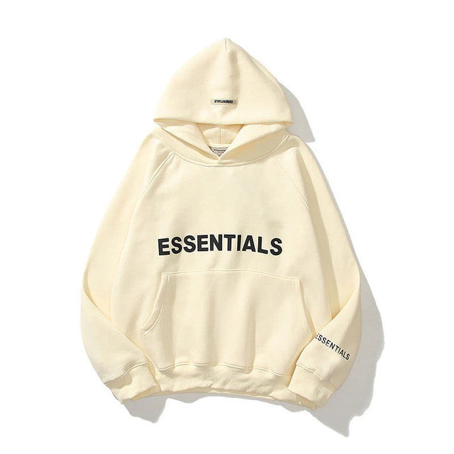 Essentials Hoodie men&#39;s and women&#39;s Sweatshirt reflective letter printed fleece super Dalian Hoodie fashion hip hop Street sweat Doba