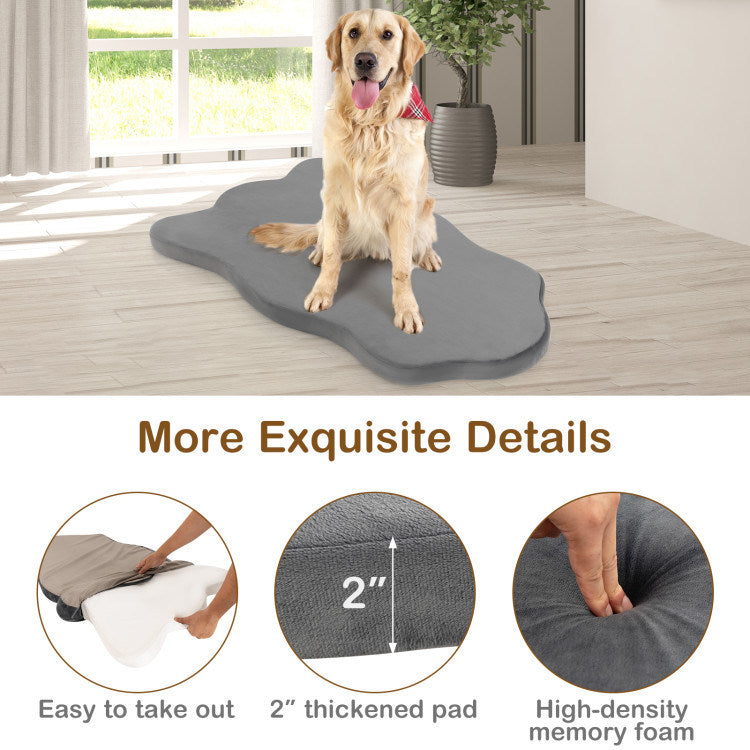 Orthopedic Dog Bed with Memory Foam Support for Large Dogs Doba