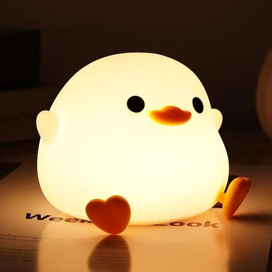 Cute Duck Light, Rechargeable Dimmable Nightlight for Bedrooms - Epic.Wish.Gifts