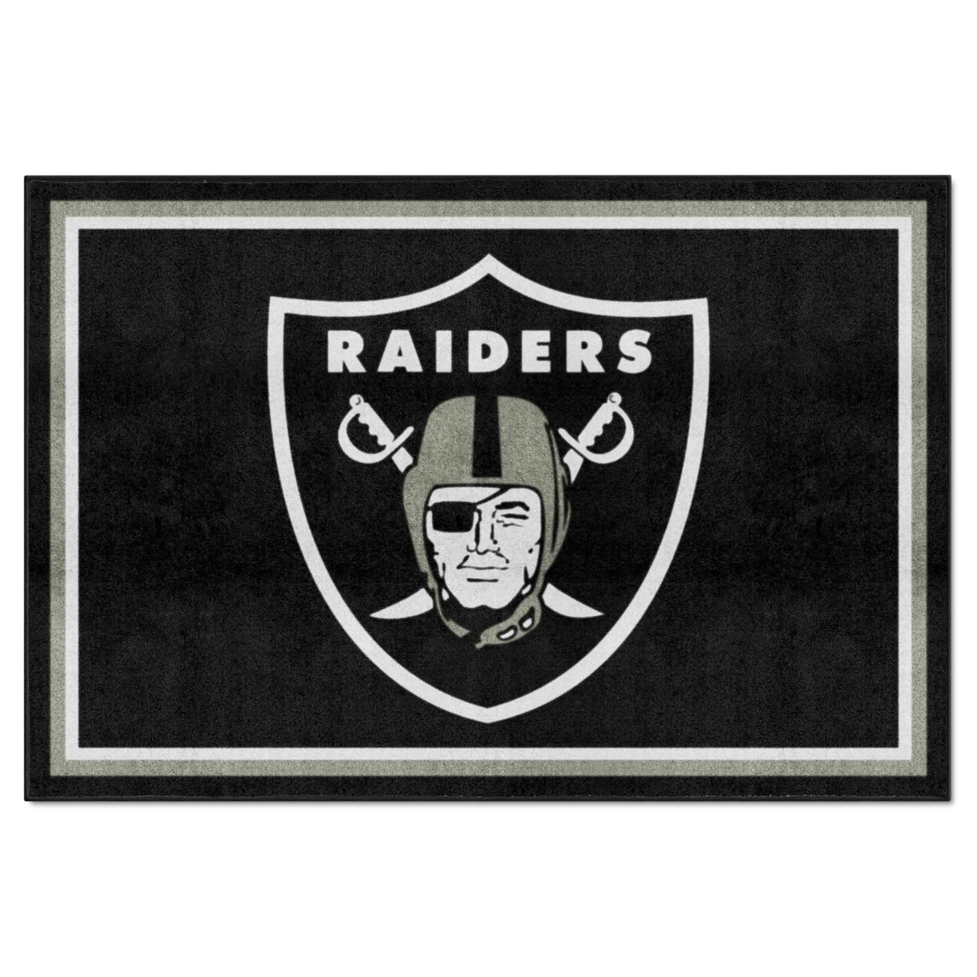 NFL - Las Vegas Raiders 5'x8' Rug Doba