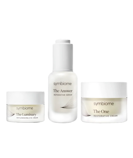 The Treatment Trio (The Answer Serum, The Luminary Eye Cream, The One Moisturizer) - by Symbiome Epic.Wish.Gifts