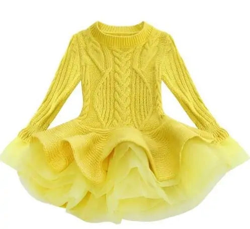 Kids Winter Knitted Chiffon Epic.Wish.Gifts