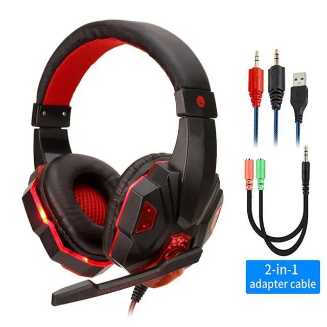 Led Light Wired Gamer Headset - Epic.Wish.Gifts