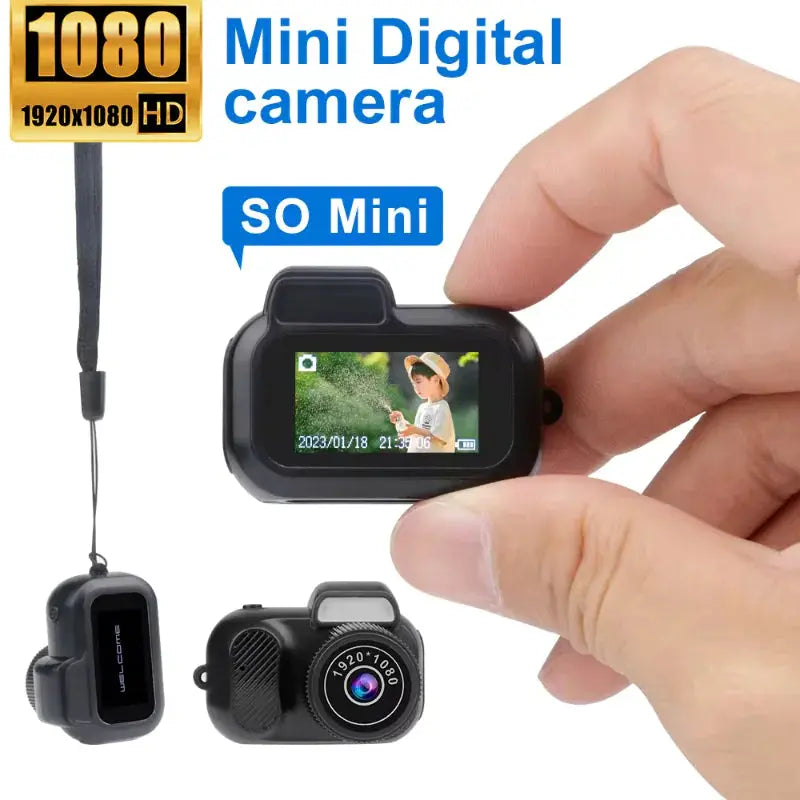 Compact 1080p HD Retro Mini Camera - Epic.Wish.Gifts