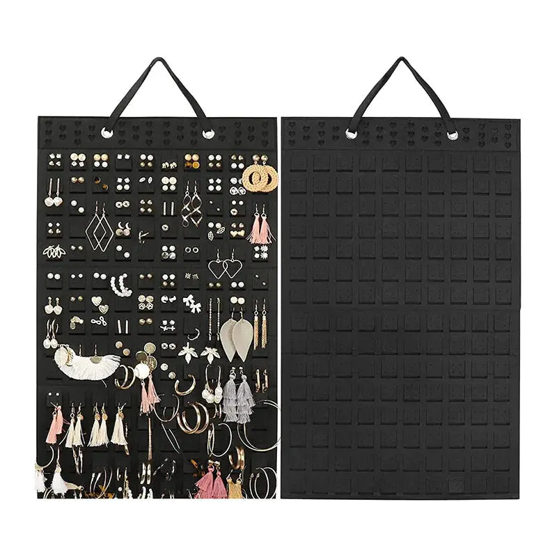 Chic Jewelry Organizer: Stylish Wall-Mounted Storage for Necklaces, Rings, Earrings, and Bracelets - Epic.Wish.Gifts