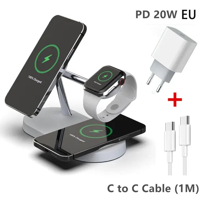 3-in-1 Wireless Magsafe Charger Stand - Epic.Wish.Gifts