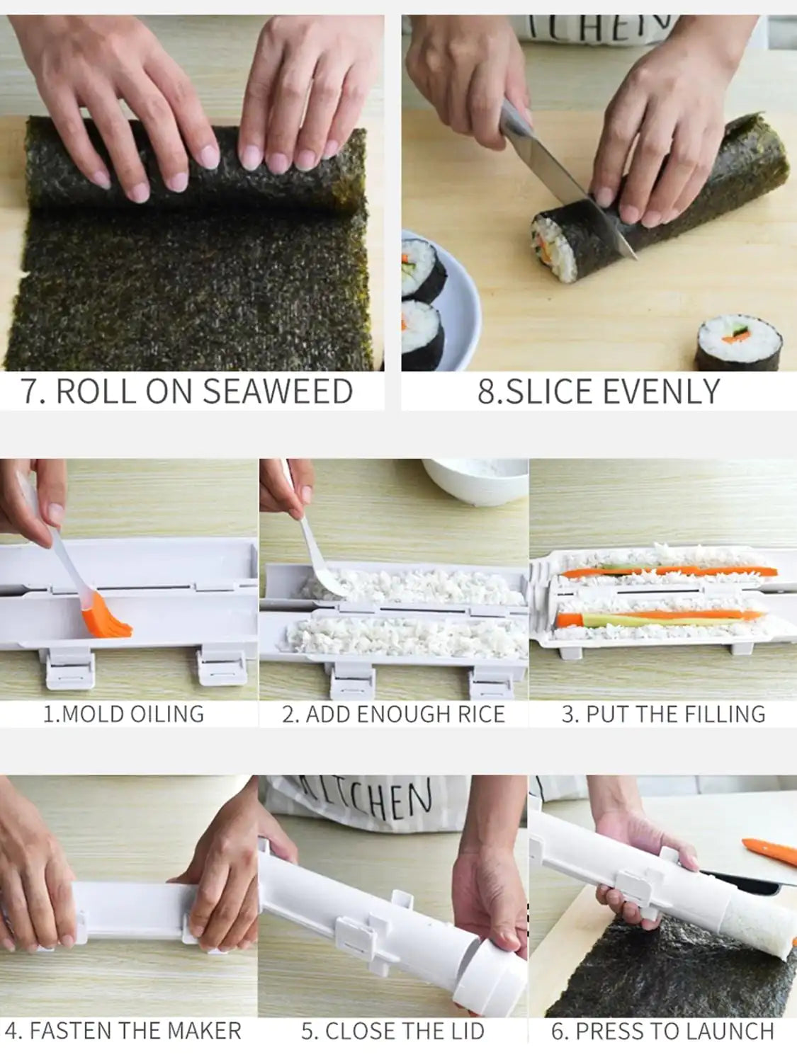 Sushi Maker Kit Epic.Wish.Gifts