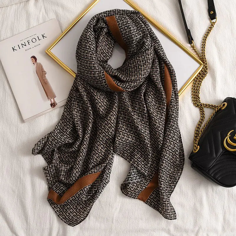 Plaid Scarf for Women Epic.Wish.Gifts