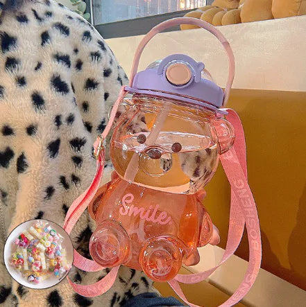 Kawaii Bear Water Bottle Epic.Wish.Gifts