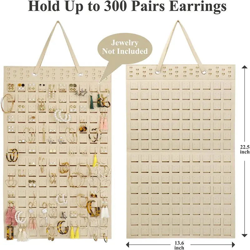 Chic Jewelry Organizer: Stylish Wall-Mounted Storage for Necklaces, Rings, Earrings, and Bracelets - Epic.Wish.Gifts