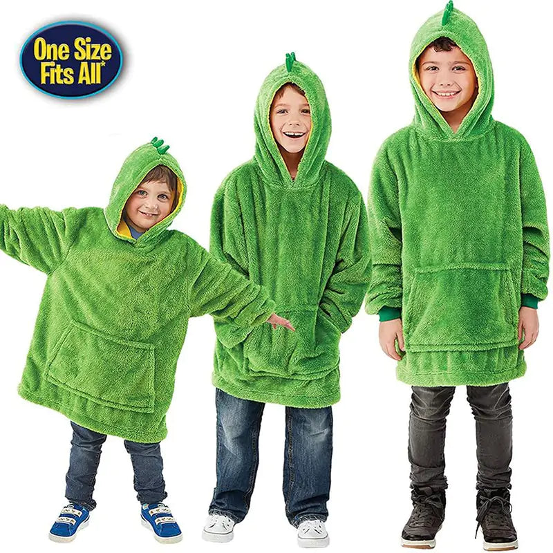 Kids Pets Blanket Hoodie Soft Plush Epic.Wish.Gifts